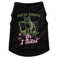 Feminist Cat Equal Rights Or I Bites Cat Doggie Tank