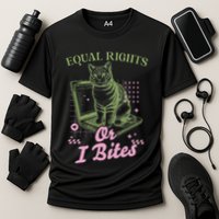 Feminist Cat Equal Rights Or I Bites Cat Performance Shirt