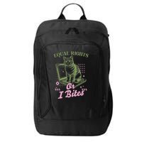 Feminist Cat Equal Rights Or I Bites Cat City Backpack