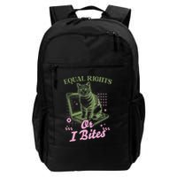 Feminist Cat Equal Rights Or I Bites Cat Backpack