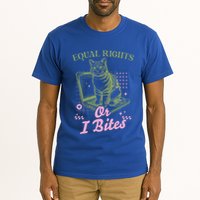 Feminist Cat Equal Rights Or I Bites Cat Tall T-Shirt