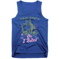 Feminist Cat Equal Rights Or I Bites Cat Tank Top