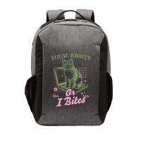 Feminist Cat Equal Rights Or I Bites Cat Vector Backpack