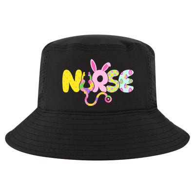 Funny Cute Easter Patterns Nurse Cool Comfort Performance Bucket Hat