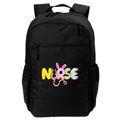 Funny Cute Easter Patterns Nurse Backpack