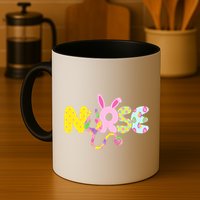 Funny Cute Easter Patterns Nurse Mug