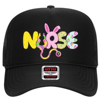 Funny Cute Easter Patterns Nurse Trucker Hat