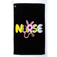 Funny Cute Easter Patterns Nurse Golf Towel