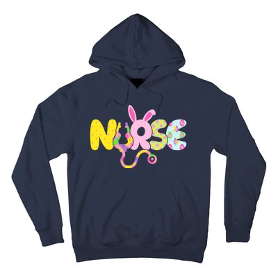 Funny Cute Easter Patterns Nurse Hoodie