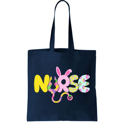 Funny Cute Easter Patterns Nurse Tote Bag