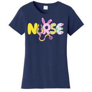 Funny Cute Easter Patterns Nurse Women's T-Shirt