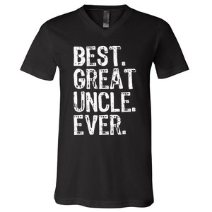 Family Cool Funny Best Great Uncle Ever V-Neck T-Shirt