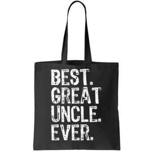 Family Cool Funny Best Great Uncle Ever Tote Bag