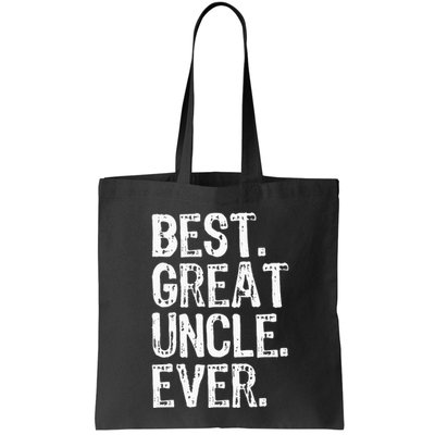 Family Cool Funny Best Great Uncle Ever Bag