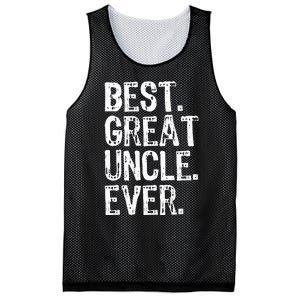 Family Cool Funny Best Great Uncle Ever Mesh Reversible Basketball Jersey Tank