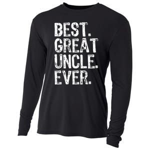 Family Cool Funny Best Great Uncle Ever Cooling Performance Long Sleeve Crew