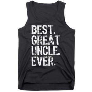 Family Cool Funny Best Great Uncle Ever Tank Top