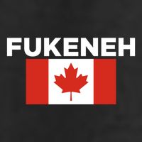 Fukeneh Canada Flag Humorous Fun Slang Accent Gift 11oz C Handle Ceramic Mug