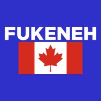 Fukeneh Canada Flag Humorous Fun Slang Accent Gift 16 in Basic Backpack