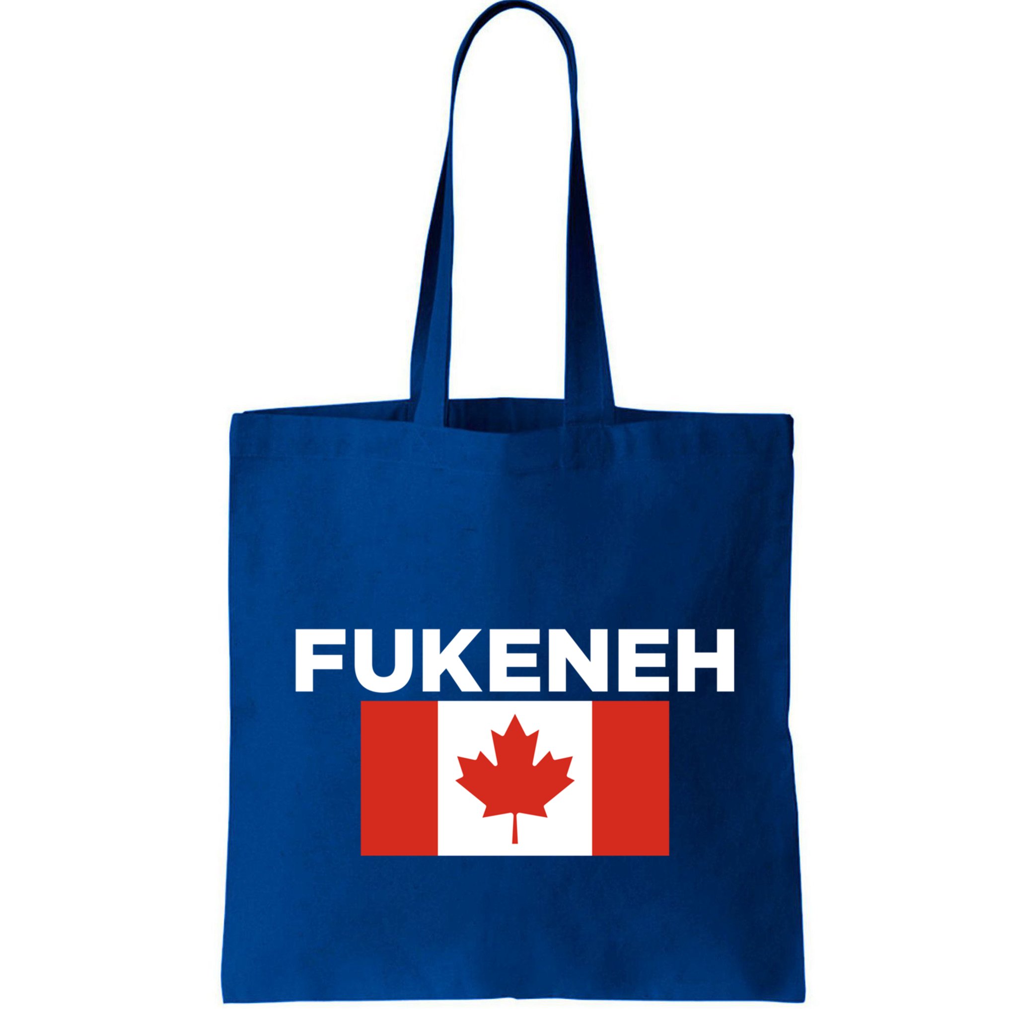 Fukeneh Canada Flag Humorous Fun Slang Accent Gift Bag