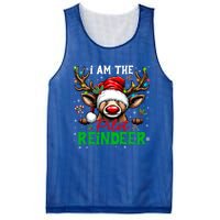 Funny Christmas Family Matching IM The Pilot Reindeer Gift Mesh Reversible Basketball Jersey Tank