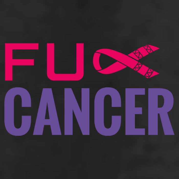 F Cancer 11oz C Handle Ceramic Mug