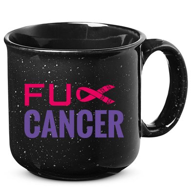 F Cancer 15oz Campfire Ceramic Mug