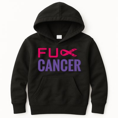 F Cancer Kids Hoodie