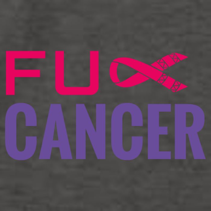 F Cancer Vector Backpack