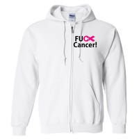 Fuck Cancer Full Zip Hoodie