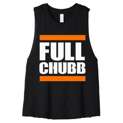 Full chubb Women's Racerback Cropped Tank