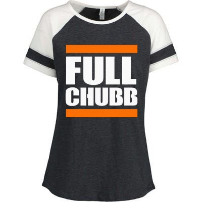 Full chubb Enza Ladies Jersey Colorblock Tee