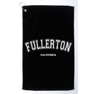 Fullerton California Platinum Collection Golf Towel