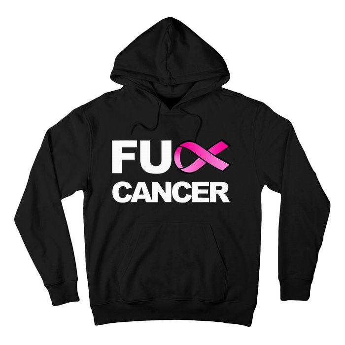 Fuck Cancer For Breast Cancer Awareness Hoodie