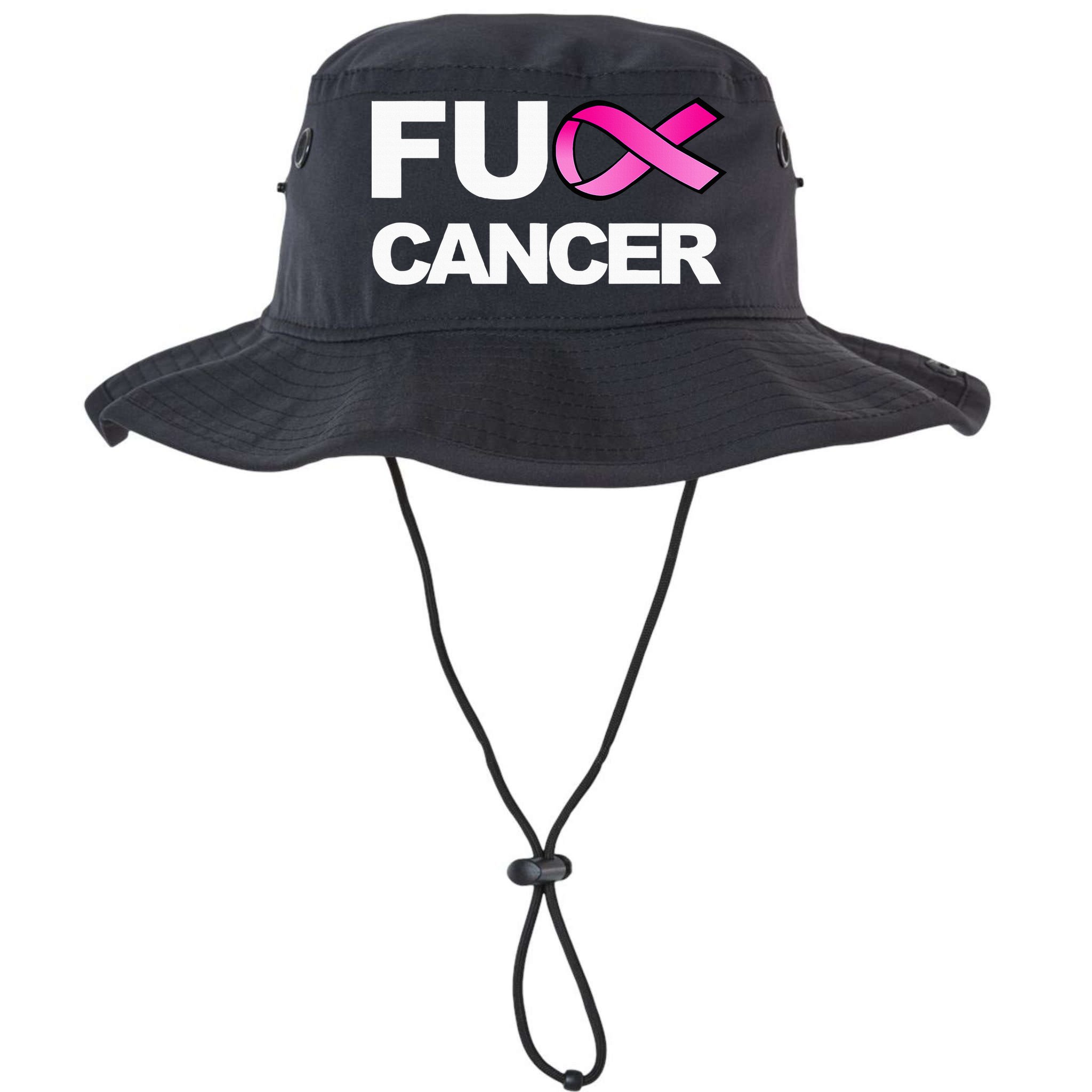 Fuck Cancer For Breast Cancer Awareness Bucket Hat