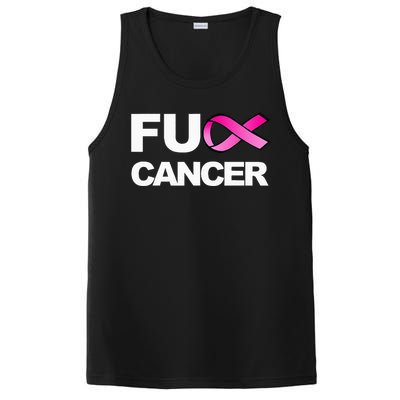 Fuck Cancer For Breast Cancer Awareness PosiCharge Competitor Tank