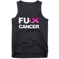 Fuck Cancer For Breast Cancer Awareness Tank Top