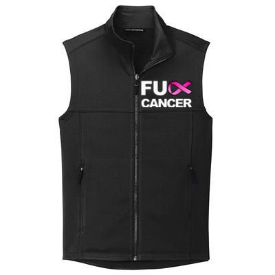 Fuck Cancer For Breast Cancer Awareness Collective Smooth Fleece Vest