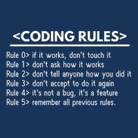 Funny Coding Drawstring Bag