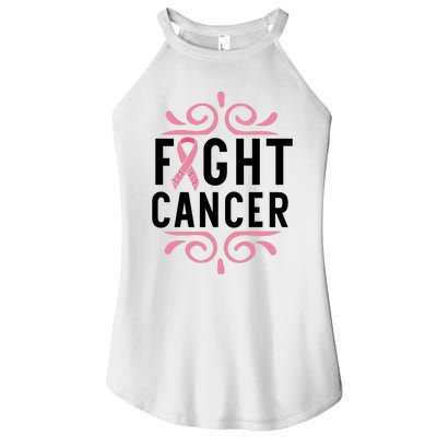 Fight Cancer Women’s Perfect Tri Rocker Tank