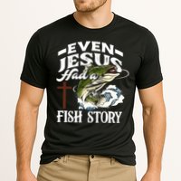 Funny Christian Fisherman Even Jesus Had A Fish Story Cooling Performance Crew T-Shirt