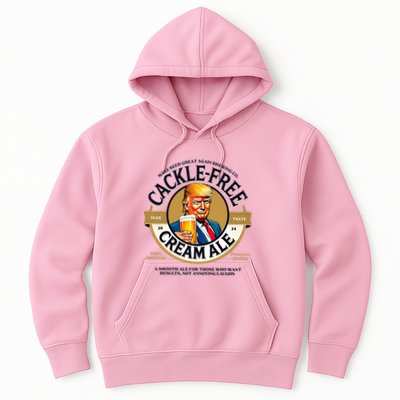 Funny Cackle Free Cream Ale Beer Pun For Trump Support Hoodie