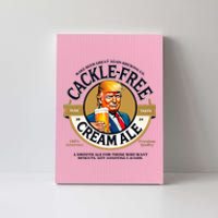 Funny Cackle Free Cream Ale Beer Pun For Trump Support Canvas