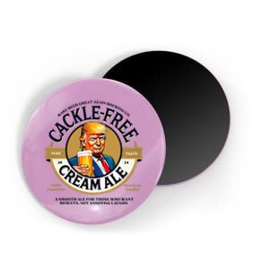 Funny Cackle Free Cream Ale Beer Pun For Trump Support Magnet