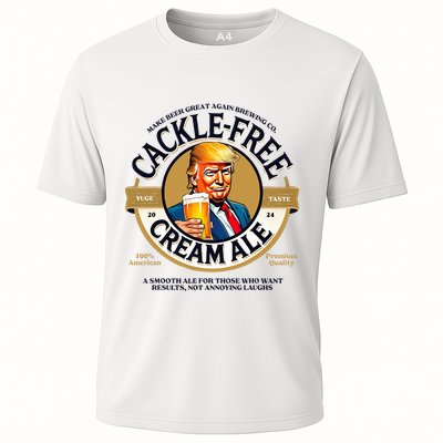 Funny Cackle Free Cream Ale Beer Pun For Trump Support Performance Shirt
