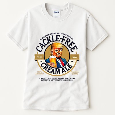 Funny Cackle Free Cream Ale Beer Pun For Trump Support Tall T-Shirt