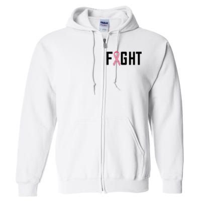 Fight Cancer Full Zip Hoodie