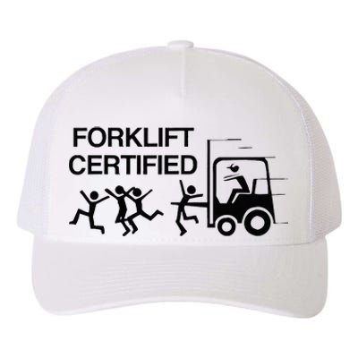 Forklift Certified Yupoong Adult 5-Panel Trucker Hat