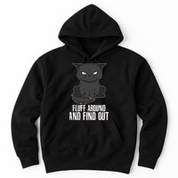 Funny Cat Fluff Around And Find Out Hoodie