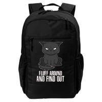 Funny Cat Fluff Around And Find Out Backpack